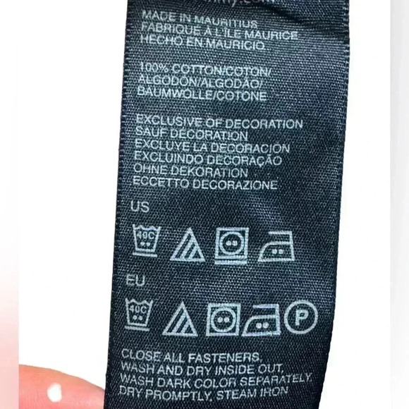 Tommy Hilfiger Men's M Yellow Striped 80's 2 Ply Cotton Long Sleeve Shirt - Picture 6 of 11